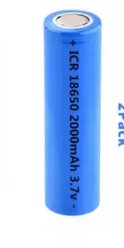 Battery Only for SUNFORCE 33' & 35' SOLAR LED String Light &.... ICR18650