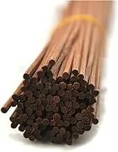 100 Pieces 3mm Rattan Reed Diffuser Replacement Refill Sticks (30cm*3mm, Brown)