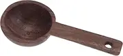 Walnut Coffee Scoop Wooden Measuring Spoon Teaspoon Accessories Kitchen Coffee Tablespoon () 1販売＃2 108mmクルミ