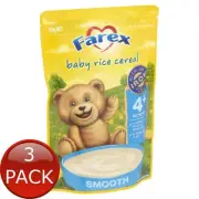 3 x Farex Rice Reseal Cereal Pouch 1