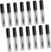minkissy 1 Set Mascara Bottle Wands Eyelash Cream Container Bottle Essence Mascara Mini Mascara Eyelash Oil Dispense Condiment Empty Mascara Tube and Clear Lids Castor Oil Mascara Black Abs