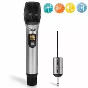 Pyle PDWMU105 Portable Cordless Microphone Transmitter Set w/ Adapter Receiver