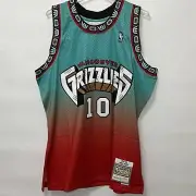Mitchell & Ness Men Size XL NBA Vancouver Grizzlies Mike Bibby Swingman Jersey