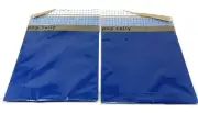 Pep Rally Solid Blue Bookcover Jumbo Size Fits most Textbooks 58566 (Pack of 2)