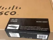 New Cisco SG350-28SFP 28-port Gigabit Managed SFP Switch