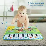 Piano Dancing Mat Baby Music Play Mat Soft Kick Tummy Toy Colourful Musical Mat