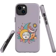 For iPhone 14 Plus Tough Protective Cover, Sleeping Moon