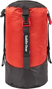 FLEXMAN Compression Sack, 2L/6L/8L/18L/25L Lightweight Ripstop Polyester Compression Bag, Water Resistances Sleeping Bag Stuff Sack for Camping Hiking Backpacking