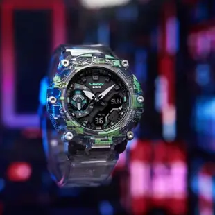 【CASIO 卡西歐】G-SHOCK雜訊意象設計系列(GA-2200NN-1A)