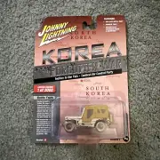 WILLYS MB JEEP KOREA THE FORGOTTEN WAR JOHNNY LIGHTNING WHITE LIGHTNING CHASE 23