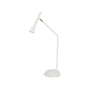 Home Design White Svelte Desk Lamp