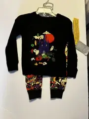 Disney Parks Mickey Mouse & Friends Halloween Pajama Set Kids size 5 NWT