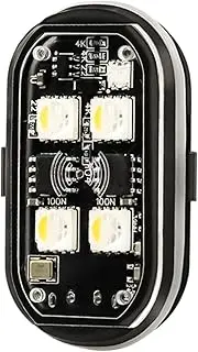 Wireless Strobe Light | LED Flashing Lights Remote Control,Vehicle Flashing Lamp, High Brightness Car Warning Lighting Device for Motorcycle