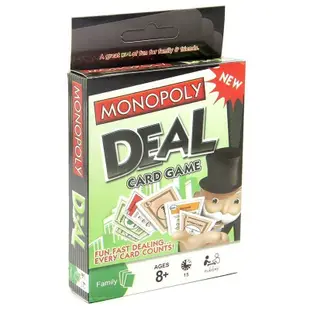 【現貨快發】MONOPOLY DEAL🃏紙盒大富翁紙牌 加強版 大富翁桌遊 monopoly deal 地產大亨紙牌游戲