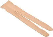[TOKIDNY] Skating Tights for Women Thick Pant Stocking Elastic Comfort Belt for Ice Skating Beige