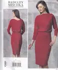 Vogue Designer Sewing Pattern V1460 Badgley Mischka Misses Dress Size 6-14