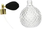 AUTSUPPL 1 Set Perfume Bottle Vintage Perfume Spray Bottle Perfume Dispensing Bottles Puff Perfume Refillable Bottle Mini Travel Spray Bottle Lotion Dispenser Fragrances Mist Glass