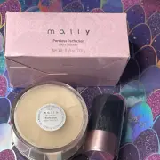 Mally PORELESS PERFECTION Skin Finisher With Brush NIB 0.60 Oz