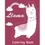LLAMA COLORING BOOK: LLAMA ACTIVITY BOOK FOR KIDS AGES 4-8, 8-12. A FUN KID WORKBOOK GAME FOR LEARNING, FUNNY LLAMA COLORING, DOT TO DOT, W