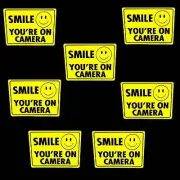 HOME SECURITY WARNING STICKERS DECALS SIGNS VIDEO SURVEILLANCE IN USE