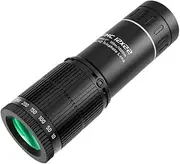 Outdoor Portable 12x Telescope Mini Monocular Telescope with Differentiation Lines Spyglass for Bird Watching Hiking