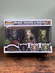 Funko Pop! Game of Thrones GOT 3 Pack Drogon Viserion Rhaegal 2020 Ltd.
