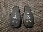 2x OEM New KeyFob Remote Fob Protective Silicone Cover Cas for Mercedes Vehicles