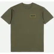 Brixton Olive Green Palmer Proper T Shirt
