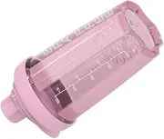 1PC Classic Protein Mixer Shaker Bottle with Twist and Lock Portable Pre Workout for Mixes Cocktails,Smoothies and Shakes(Pink) Protein Shaker for Protein Shake 32 oz bucked up Bottles ice Shaker