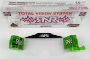 100 % PERCENT TVS TOTAL VISION SYSTEM MOTOCROSS GOGGLES RNR Green roll offs