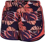 [Nike] Women`s Tempo Running Shorts (Eggplant/Iced Lilac/Reflective Silver, X-Large)
