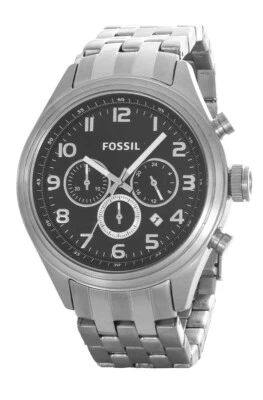 Fossil Men's Asher Chronograph Stainless Steel Watch BQ1026