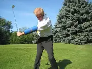 Golf Swing Trainer - Be Better At Impact From The "Straight Arm"-standard size