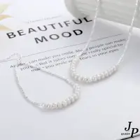 在飛比找momo購物網優惠-【Jpqueen】韓式氣質簡約風格女士珍珠項鍊手鍊(2款可選