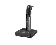 Yealink WH63 Teams Convertible DECT Wireless Headset, Busylight On Headset,2x microphones, HD Voice,Noise Killer, UC platform, *EOL* TEAMS-WH63