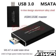 (mSATA USB flash drive) USB 3.0 to mSATA SSD Hard Disk Box adapter converter a μ