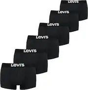 [Levi's] Men's Solid Basic Trunk Boxer Briefs