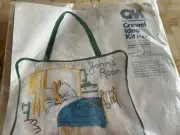 Columbia Minerva Crewel Kit Peter Rabbit Door Sign Beatrix Potter Erica Wilson