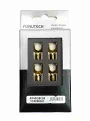 1 Box FURUTECH FP-203 FP-203(G) Speaker Spade Y Terminal 24K Gold Plated Japan