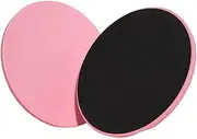 Frediuo 2 Pieces Workout Sliders Exercise Equipment Lightweight on All Surfaces Fitness Discs Fitness Apparatus for Improve Balance
