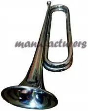COCHELL FEST SALE TRUMPET BUGLE BB PITCH BRASS MADE CHROME FINISH hard case sale