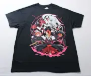 Helluva Boss Unisex Adult's Hot Topic I.M.P. Group T-Shirt BL1 Black Size XL NWT