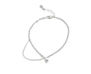 B02 Shiny Stitching Bracelet Ladies Adjustable Simple Design Cool Style Dress Up Hand Jewelry for Wedding Shopping