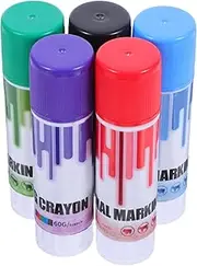5pcs Pig Marking Crayon Animal Writing Pen Goat Marking Crayons Pig Makers Animal Marking Stick Animal Marking Crayon Farm Animal Identification Crayons Livestock Crayons Wax