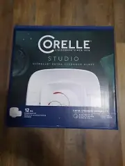 CORELLE VITRELLE STUDIO 12 PC. SQUARE DINNERWARE SET