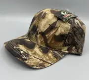 Vintage Mossy Oak Camo Camouflage Hat Cap USA New Tag SnapBack Forest Floor