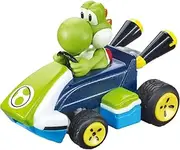 Carrera RC Nintendo Mario Kart 2.4 GHz Mini Collectible Radio Remote Control Toy Car Vehicle - Yoshi