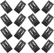 JECOMPRIS 40pcs Car Interior Clip Black Center Console Retainer Clip Dashboard Retainer Clip Steel Automotive Interior Retainer Clip