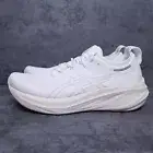 ASICS Gel-Nimbus 26 Running Shoes Mens Size 12 Off White Grey 1011B794-101 nby
