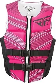 Fly Racing Women's Ladies Neoprene Vest Pink/Black Medium